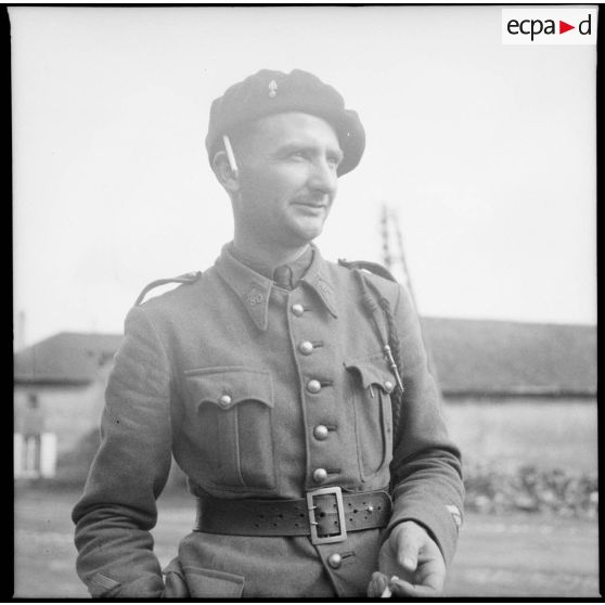 Portrait d'un sergent-chef du 80e RI.