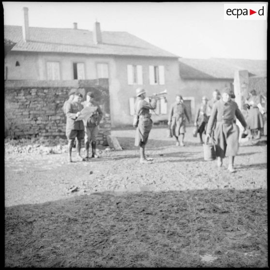 Cantonnement du 80e RI à Solgne.