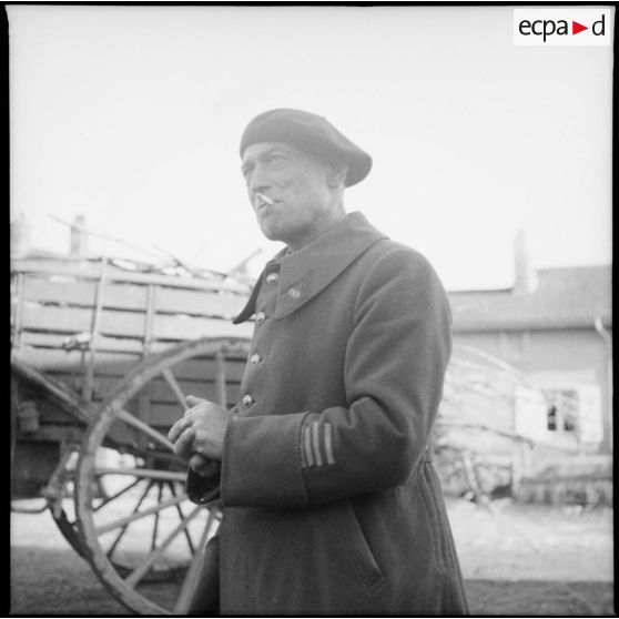 Portrait d'un commandant du 80e RI.