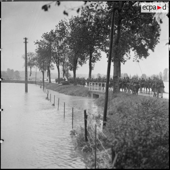 Mouvement de troupes dans le secteur de la 3e armée.