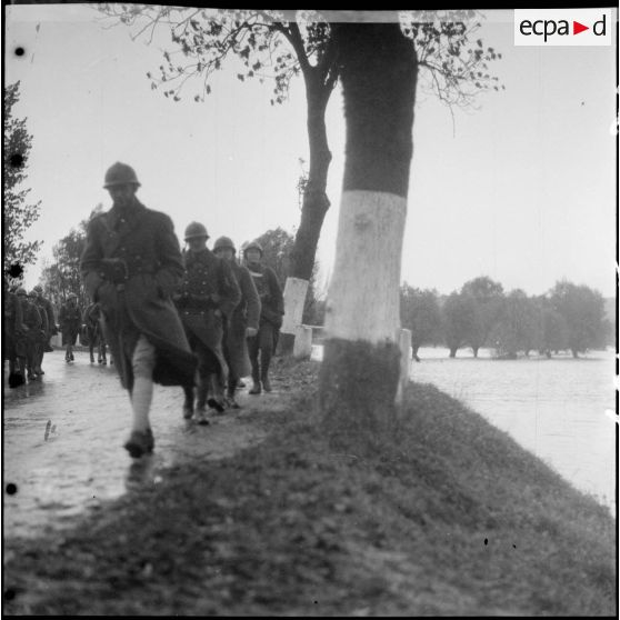 Mouvement de troupes dans le secteur de la 3e armée.