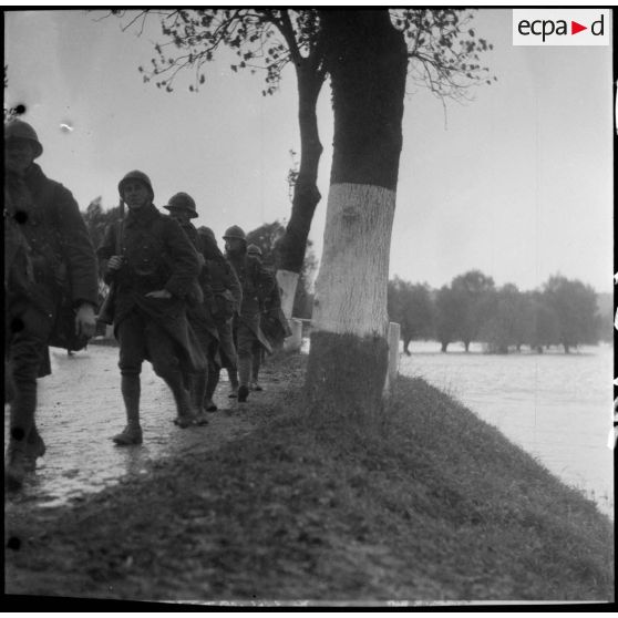 Mouvement de troupes dans le secteur de la 3e armée.