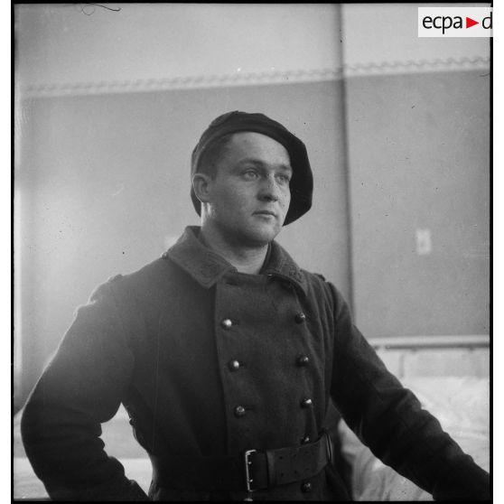 Portrait d'un chasseur du 13e BCP.