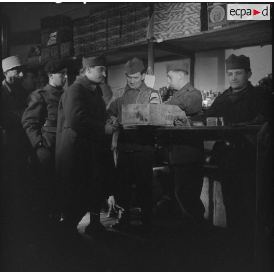 Disribution de produits alimentaires.