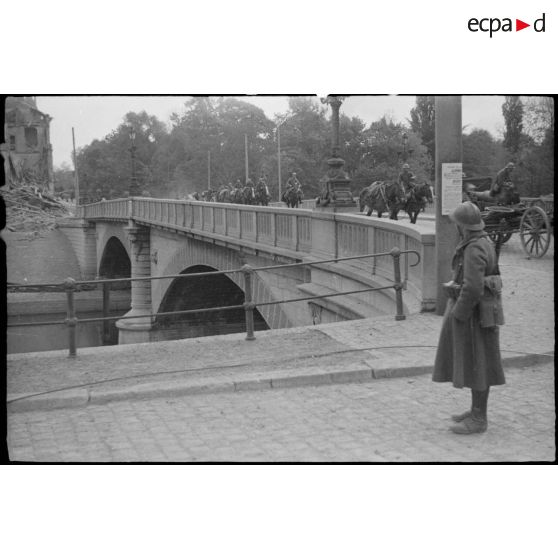 Progession de l'armée française en Belgique.