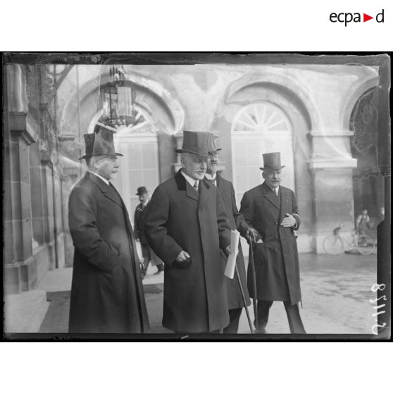 Paris. Conférence économique des alliés. La délégation italienne. M. Tittoni, ambassadeur d'Italie en France. [légende d'origine]