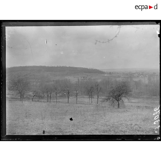 Sainte Marguerite (Aisne). Les lignes franco-allemandes. [légende d'origine]