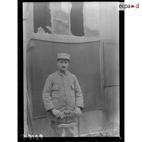 [Aisne. Portrait d'un soldat.]