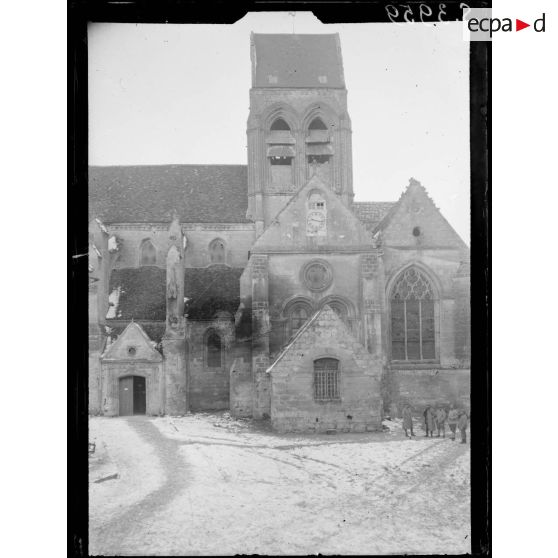 Ambleny (Aisne). L'église. [légende d'origine]