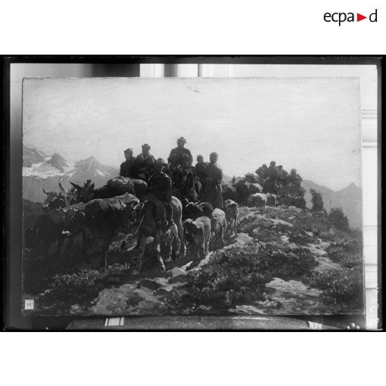 Château de Thenissey. Collection Hazard. [légende d'origine]