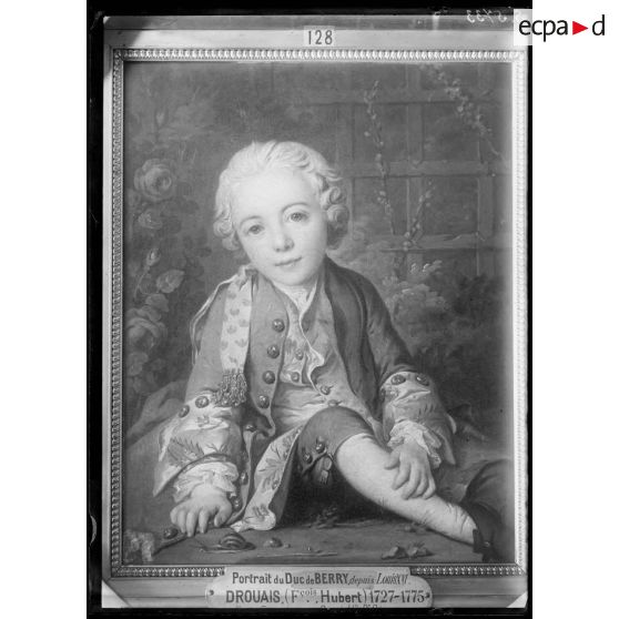 [Reproduction d'une peinture représentant un portrait du duc de Berry.]