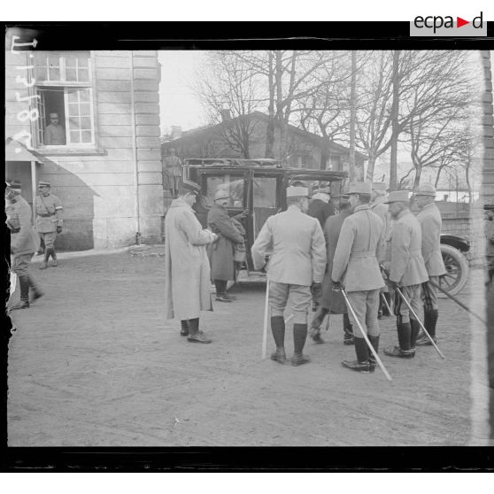 Le Général Joffre (quitte Rarécourt). [légende d'origine]