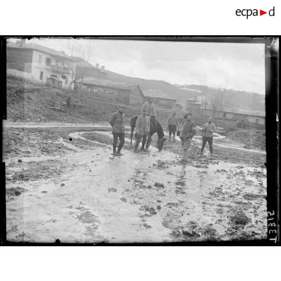 Livadi. Ambulance alpine. [légende d'origine]