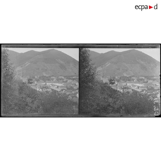 Thann. Alsace. Vue prise de Staufen. [légende d'origine]