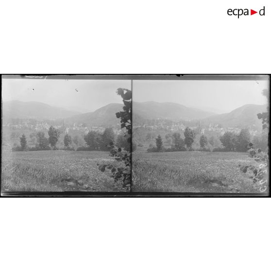 Metzeral. Alsace. Panorama. [légende d'origine]