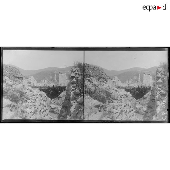 Metzeral. Alsace. Dans les ruines du village. [légende d'origine]