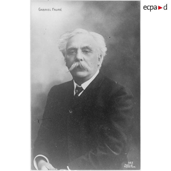 [Portrait de Gabriel Fauré (1845-1924), pianiste, organiste et compositeur.]
