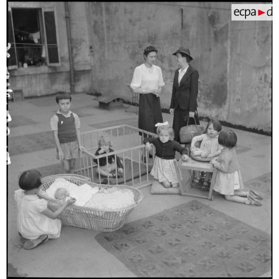 Les locaux de la direction régionale du Service social de l'armée à Marseille.