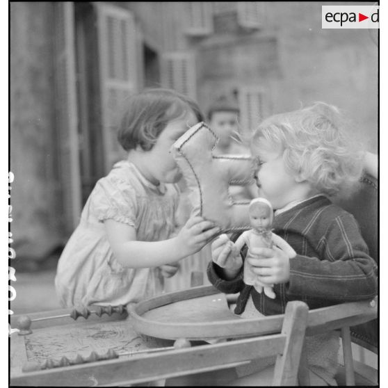Enfants rapatriés de Syrie.