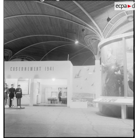 Exposition consacrée à l'armée d'armistice ou l'armée nouvelle.