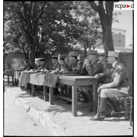 Le jury du concours.