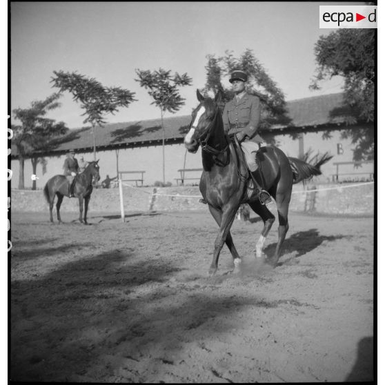 Epreuve de dressage du concours.