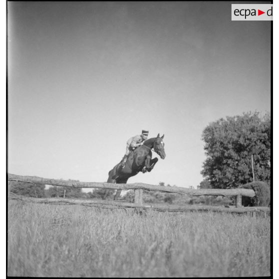 Epreuve de cross-country du concours.