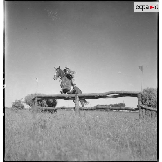 Epreuve de cross-country du concours.