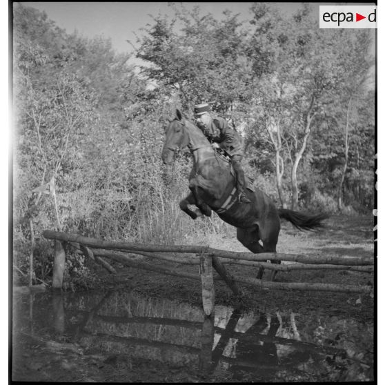 Epreuve de cross-country du concours.