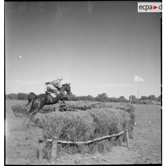 Epreuve de cross-country du concours.