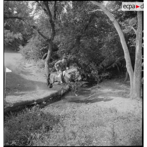 Epreuve de cross-country du concours.