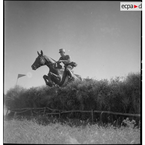 Epreuve de cross-country du concours.