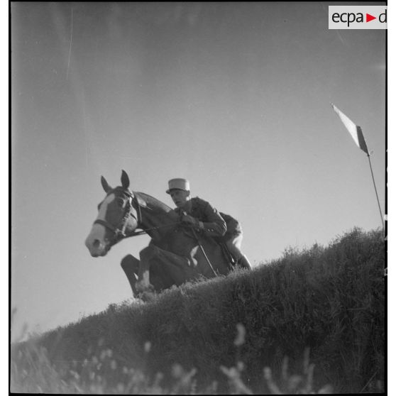 Epreuve de cross-country du concours.