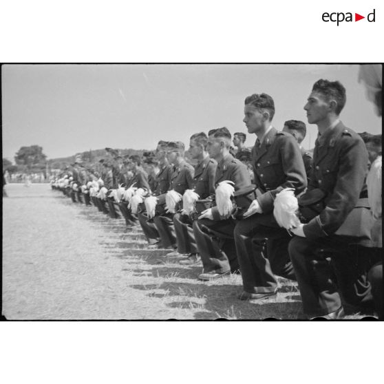 Le baptême de la promotion "Charles de Foucauld" de l'Ecole spéciale militaire de Saint-Cyr.