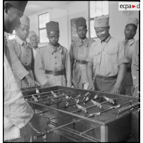 Le salle du bar du foyer.