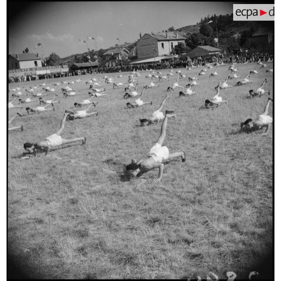 La fête annuelle du prytanée miltaire.