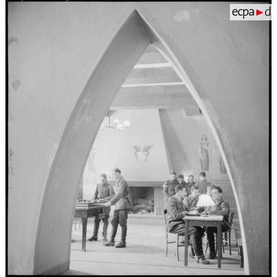 Le foyer du 2e RD (régiment de dragons) à Auch.