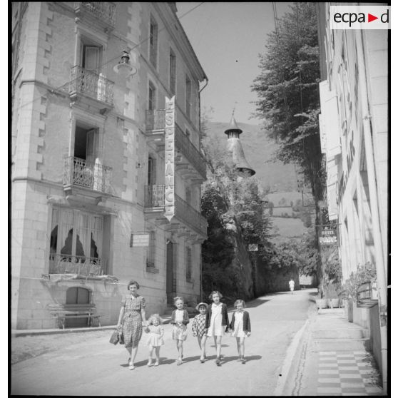 Promenade dans la commune des Eaux-Bonnes.