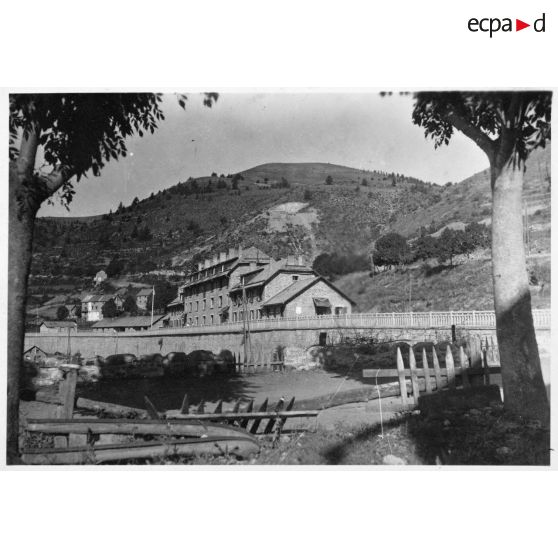 La colonie de vacances de Beuil, ancien casernement.