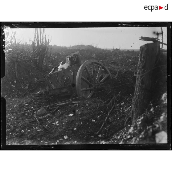 Le Forest, emplacement d'une ancienne batterie allemande. [légende d'origine]