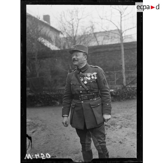 Le Général Degoutte. [légende d'origine]