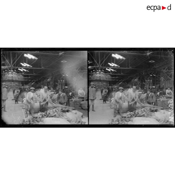 La salle des expéditions. [légende d'origine]