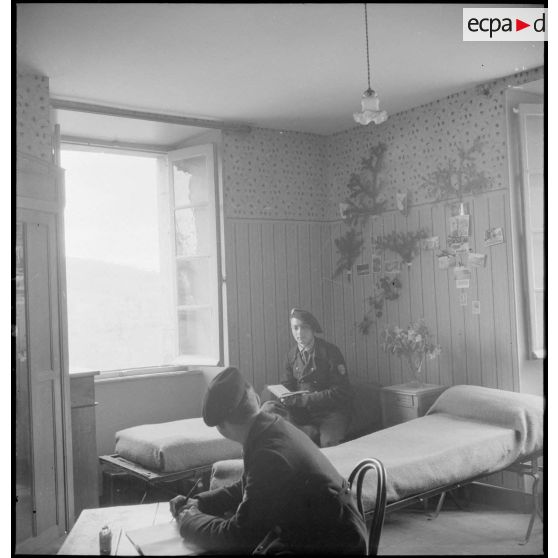 Chambrée du centre Bayard.