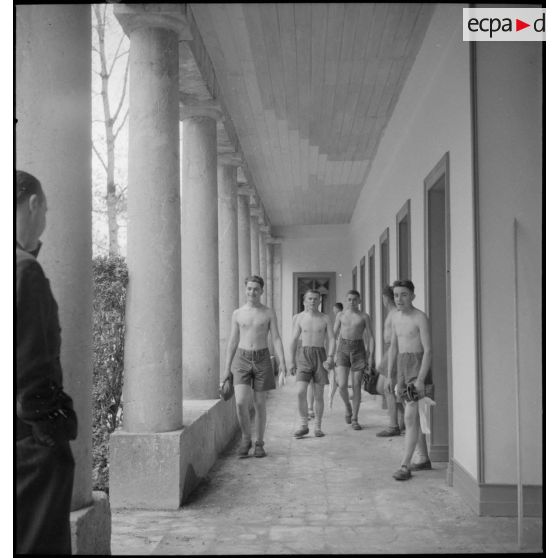 Thermes de l'ancien hôtel termal abritant le centre d'éducation Bayard.