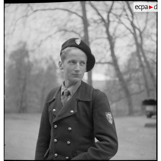 Portrait d'un élève du centre Bayard.