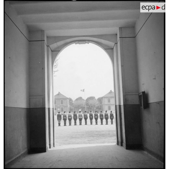 La montée de couleurs.