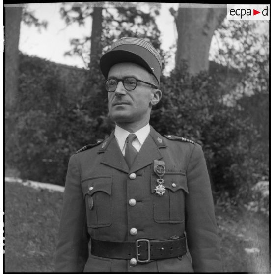 Portrait de l'intendant militaire de 1re classe Rumeau.
