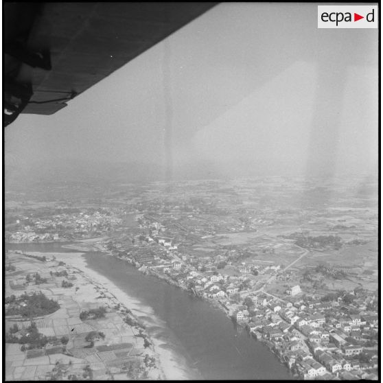 Vue aérienne de Moncay.