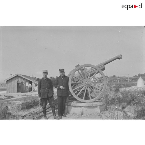 Fort de Longchamp. DCA. 1915. [légende d'origine]