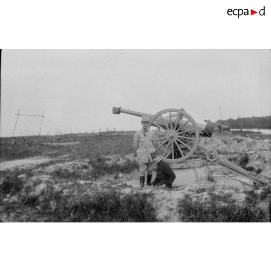 Fort de Longchamp. DCA. 1915. [légende d'origine]